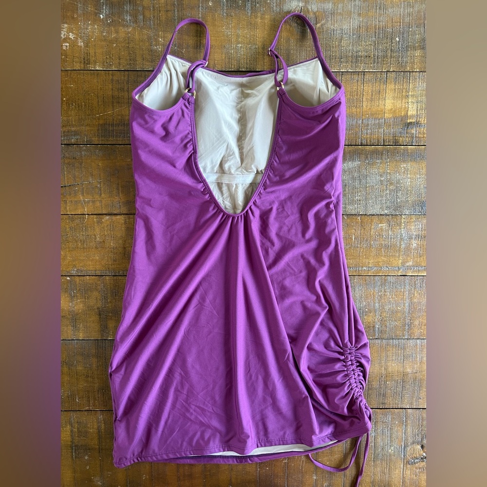 Hermoza Purple Swimdress Coverup‎ Beach Cruise 14 - Picture 3 of 5